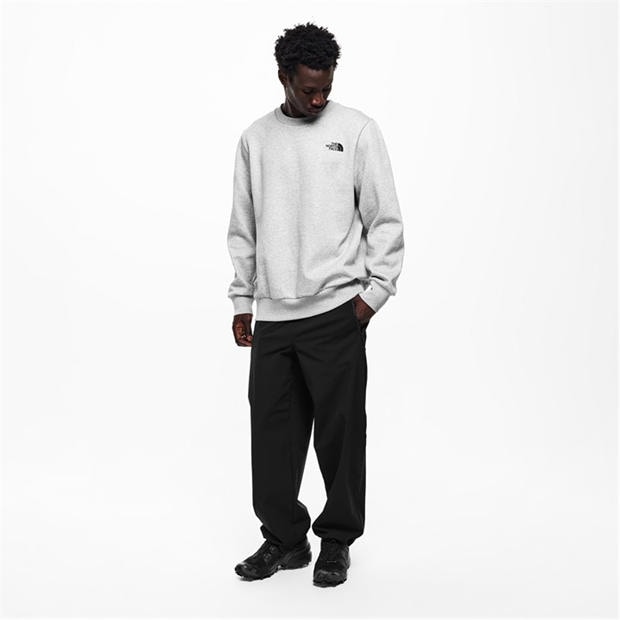 Grey Hthr - The North Face - The North Face Simple Dome Crew Mens