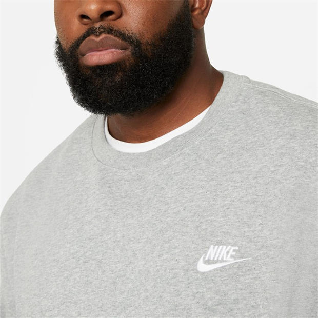 Dk Grey Heather - Nike - Nike M Nsw Clb Crw T