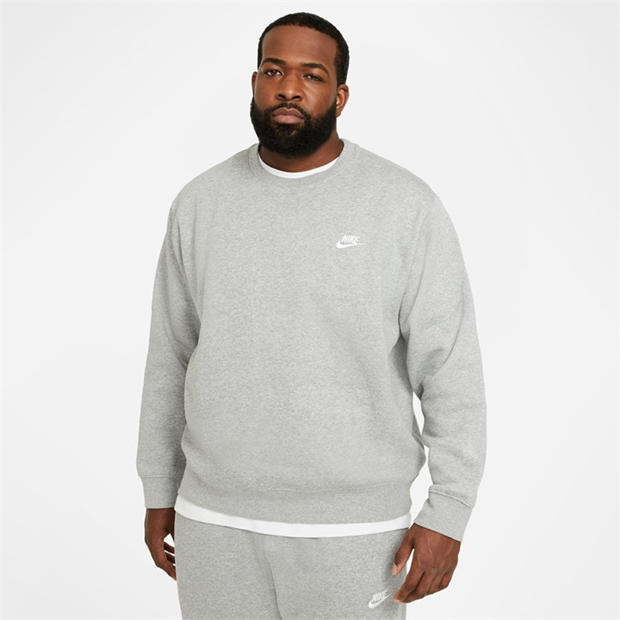 Dk Grey Heather - Nike - Nike M Nsw Clb Crw T
