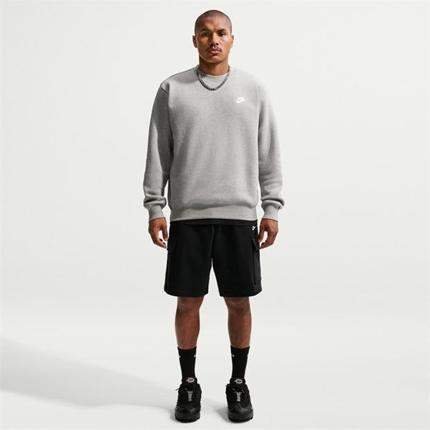 Dk Grey Heather - Nike - Nike M Nsw Clb Crw T
