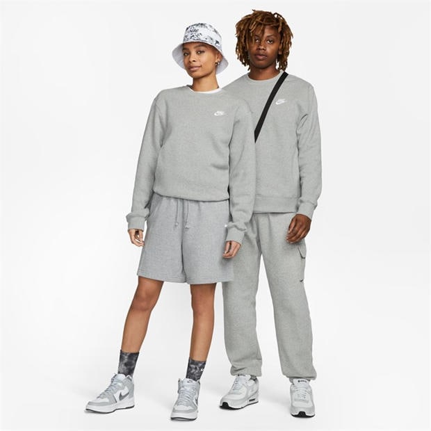 Dk Grey Heather - Nike - Nike M Nsw Clb Crw T