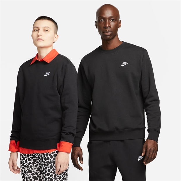 Black/White - Nike - Nike M Nsw Clb Crw T