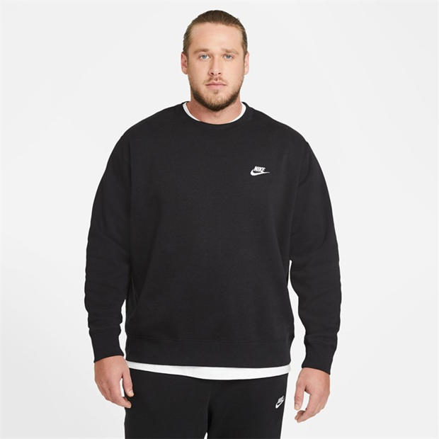 Black/White - Nike - Nike M Nsw Clb Crw T