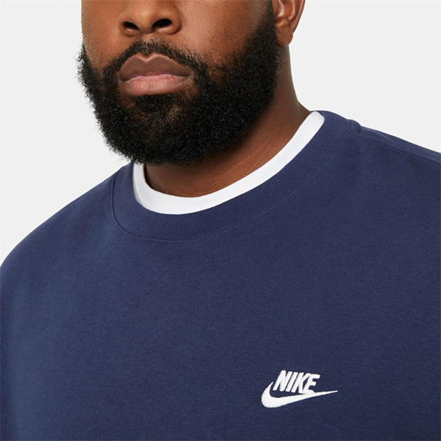 Midnight Navy - Nike - Nike M Nsw Clb Crw T