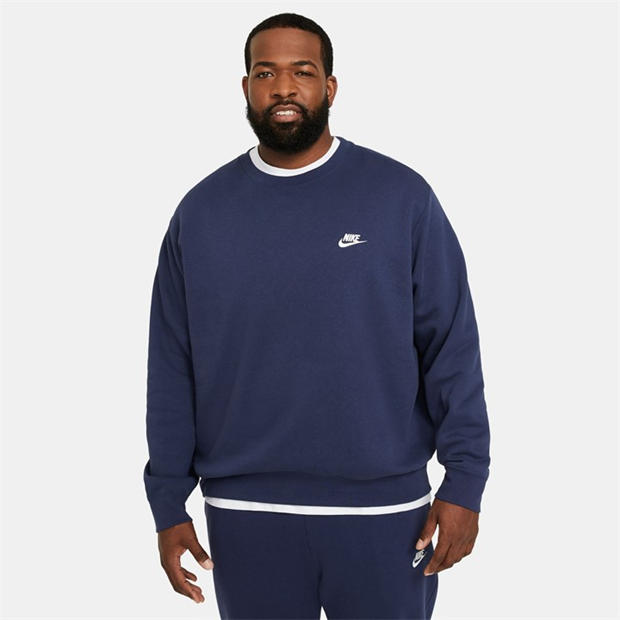 Midnight Navy - Nike - Nike M Nsw Clb Crw T