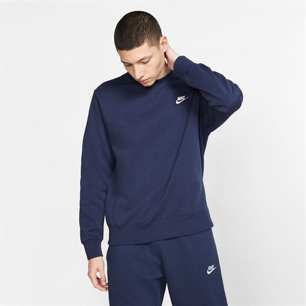 Midnight Navy - Nike - Nike M Nsw Clb Crw T