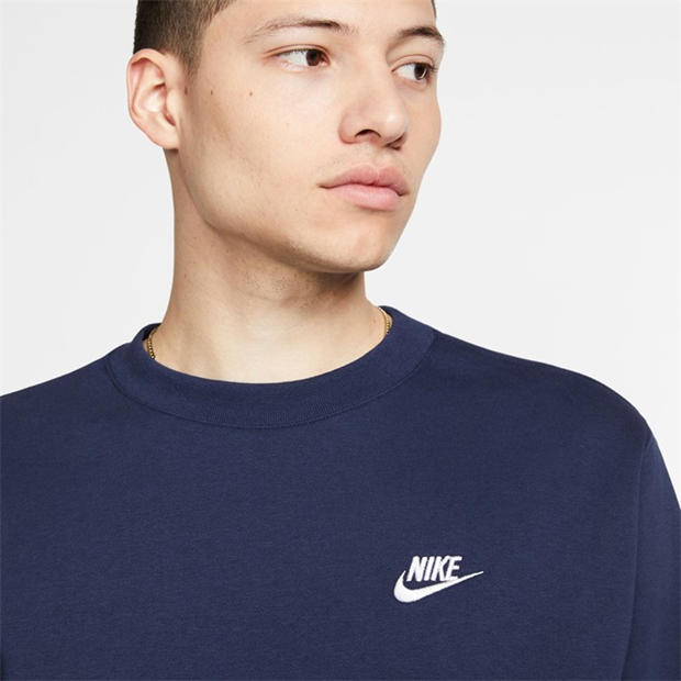 Midnight Navy - Nike - Nike M Nsw Clb Crw T