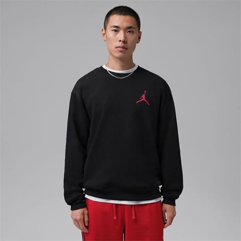 Air Jordan - Men's Jump Cotton Crew-Neck Sweatshirt