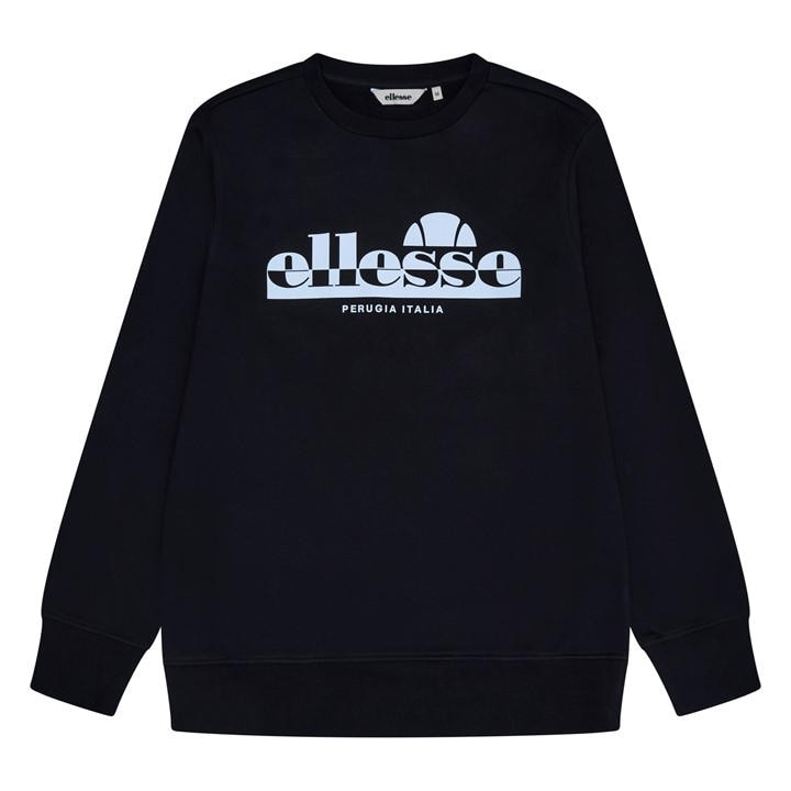 Ellesse Men' Black Crew Sweatshirt in Size S, Sports Direct