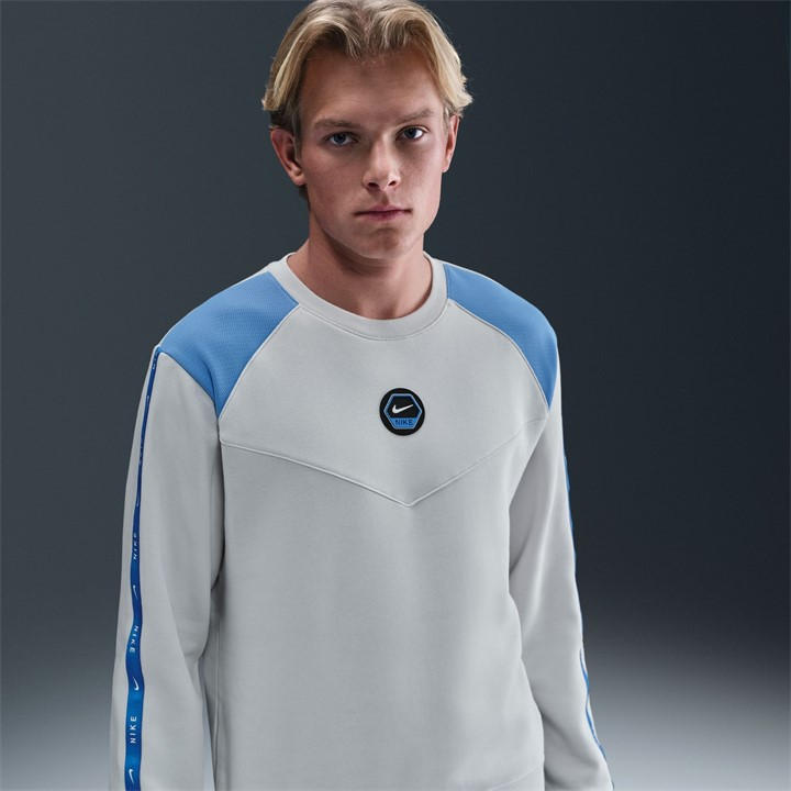 Nike Men' Grey City Crew Sn61 in Size S, Sports Direct