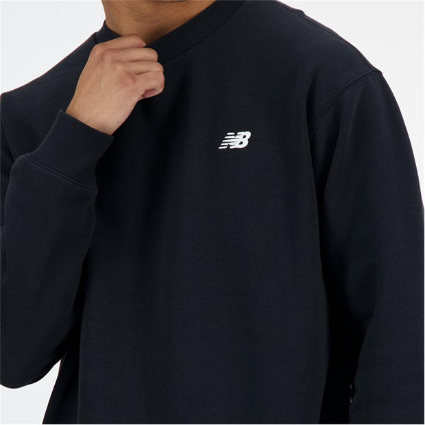 Black - New Balance - Men's Fleece Crewneck Sweatshirt