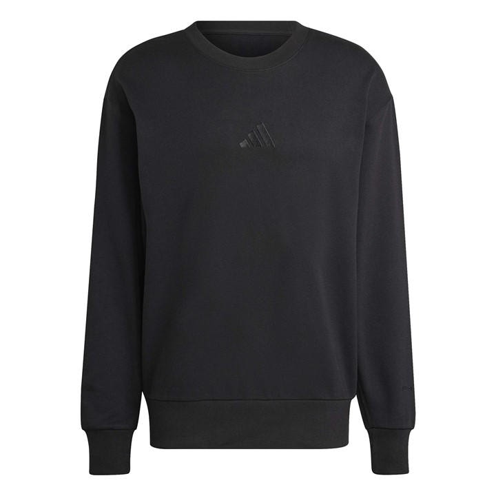 Adidas Men's Black M A Szn Ft Crw Sweatshirt in Size L, Sports Direct