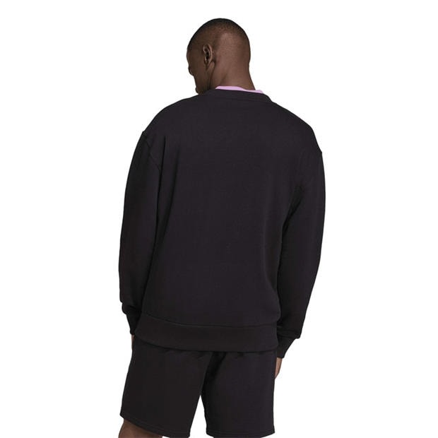Black - adidas - adidas M A Szn Ft Crw Sweatshirt Mens