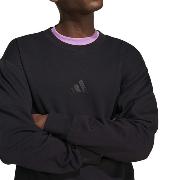 Black - adidas - adidas M A Szn Ft Crw Sweatshirt Mens