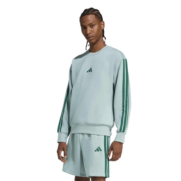 Wonder Sage/Col - adidas - Men's Crew-Neck Sweatshirt