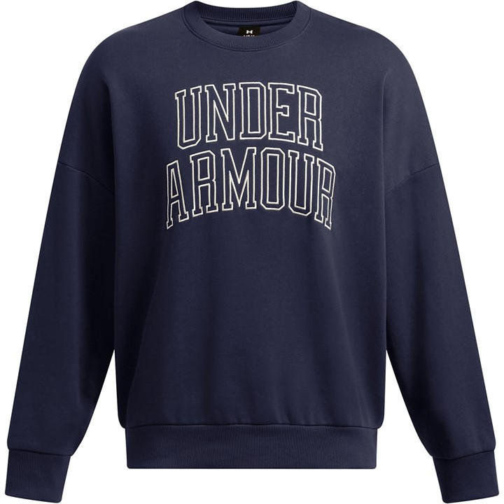 Under Armour Men's Blue Icon Crew Sweatshirt in Size XL, Sports Direct