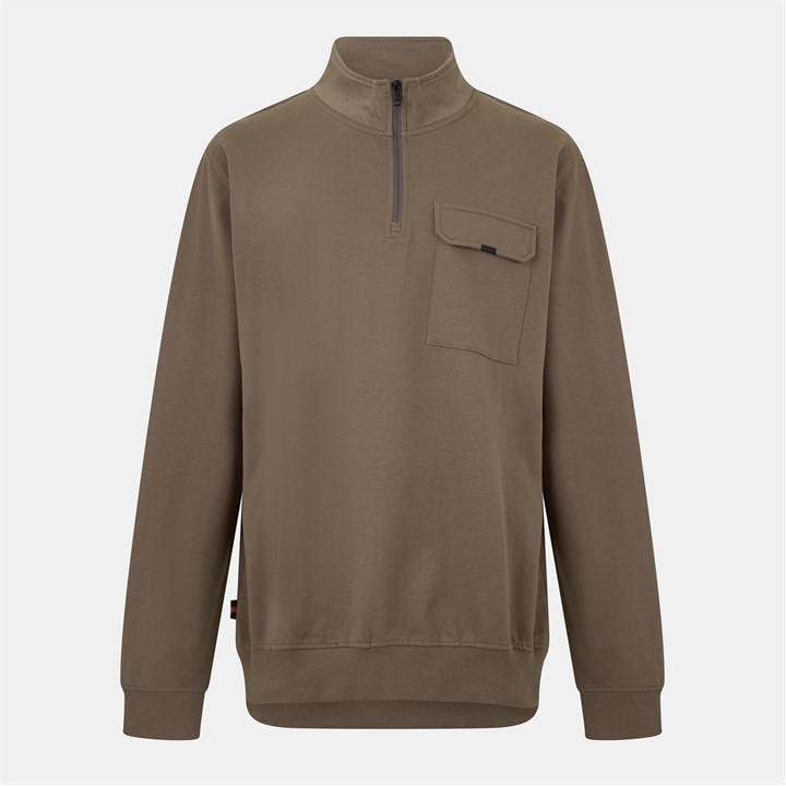 Luke Men' Brown Sepang Crew Sweatshirt in Size S, Sports Direct