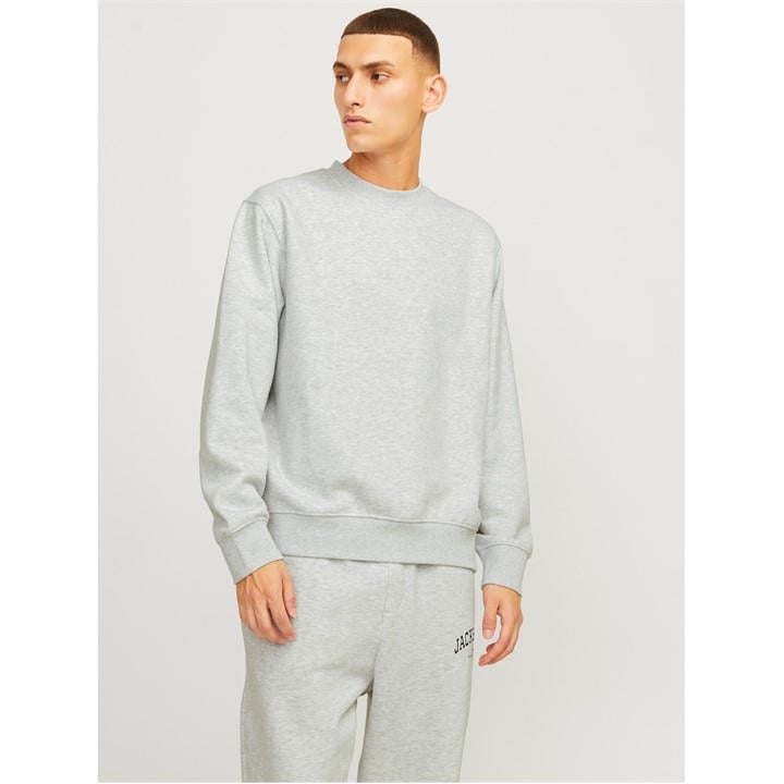 Jack And Jones Men's White Urban Edge 400 Gsm Crew Sweat in Size 2XL, Sports Direct
