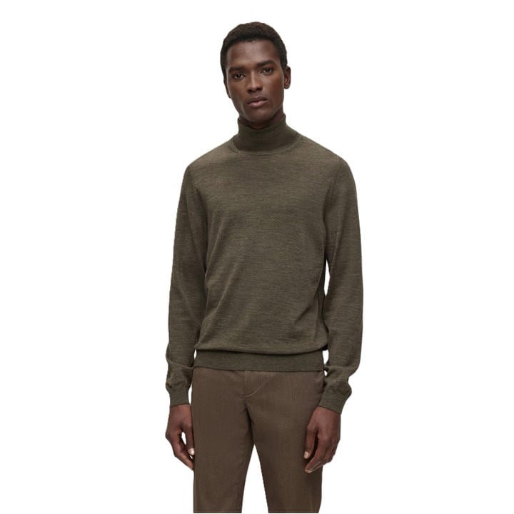 Boss Men' Green Musso P Crew Sweatshirt in Size S, Sports Direct