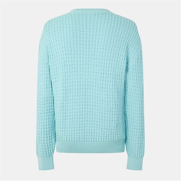 Pastel Green - Boss - Men's Tetron Crew Sweater