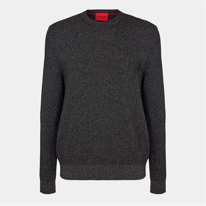 Hugo Men's Black Crew Sweatshirt in Size L, Sports Direct