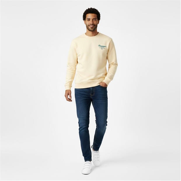 Alb - Slazenger - Men's Slaz Crew Sweatshirt