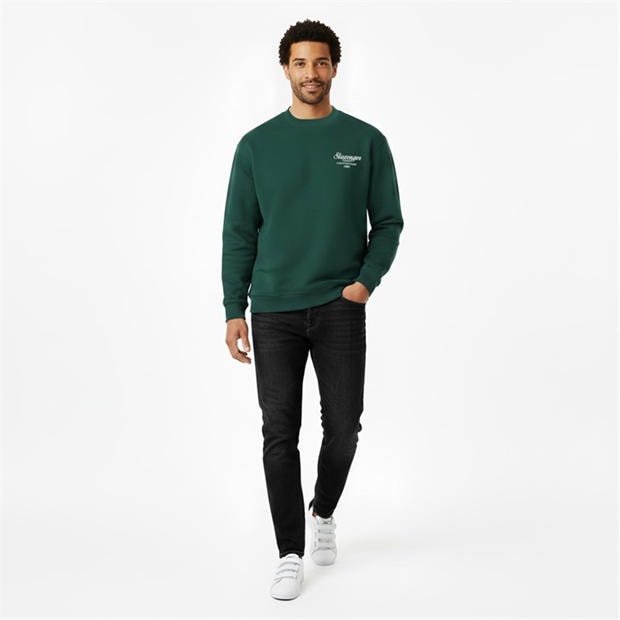 Verde - Slazenger - Men's Slaz Crew Sweatshirt