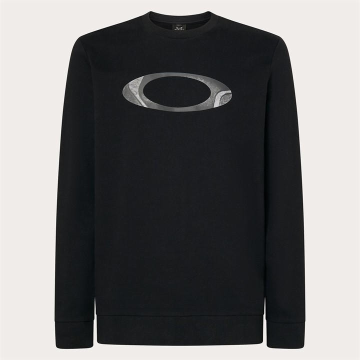 Oakley Men's Black Crew Sweatshirt in Size M, Sports Direct