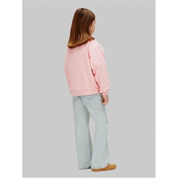 Quartz Pink TFL - Calvin Klein Jeans - Kids' Crew Sweatshirt