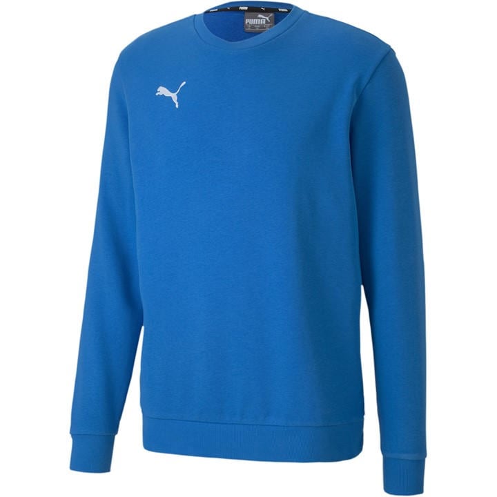 Puma Men' Blue Crew Sweatshirt in Size S, Sports Direct