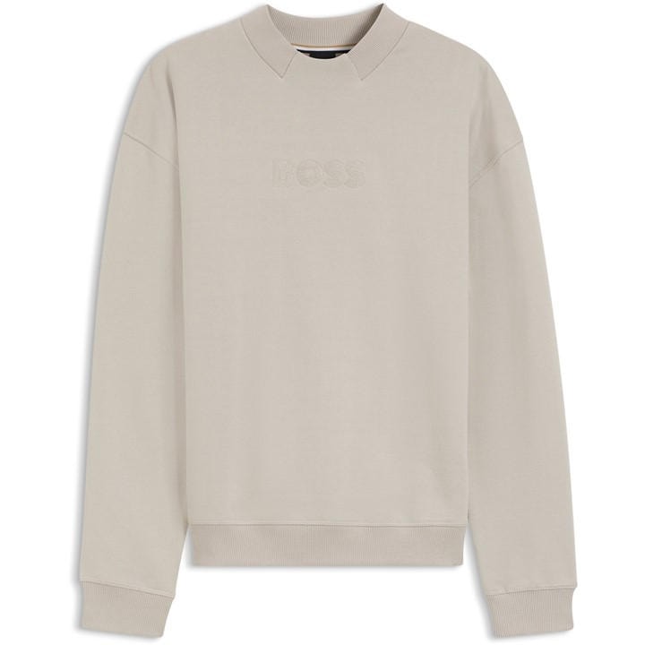 Boss Men's Grey Crew Sweatshirt in Size XL, Sports Direct