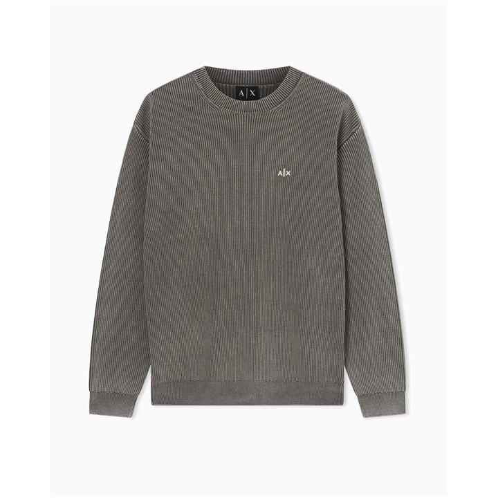 Armani Exchange Men's Green Pullover Crew Sweatshirt in Size L, Sports Direct