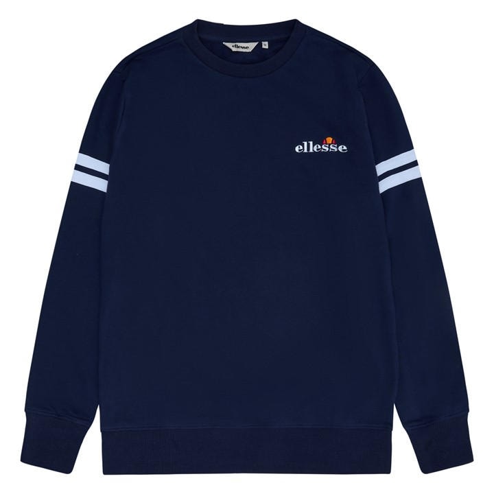 Ellesse Men's Blue Crew Sweatshirt in Size M, Sports Direct