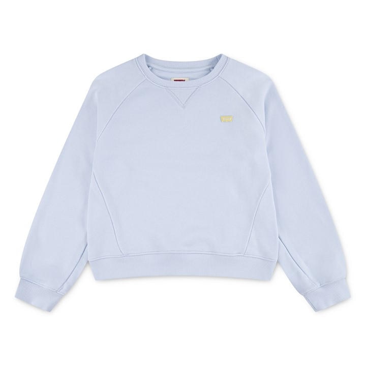 Levis Girls Blue Kids' Crew Sweatshirt in Size 13 - 14 Years, Sports Direct