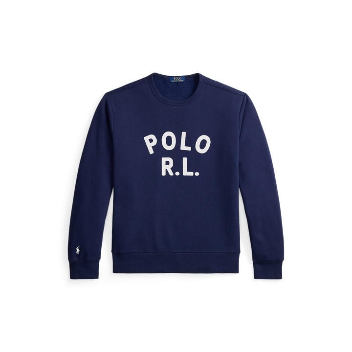 Polo Ralph Lauren Men's Blue Crew Sweatshirt in Size XL, Sports Direct