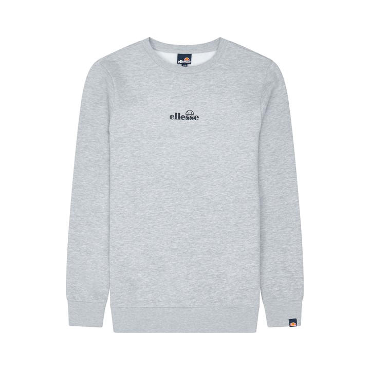 Ellesse Men' Grey Kiamto Crew Sweatshirt in Size S, Sports Direct