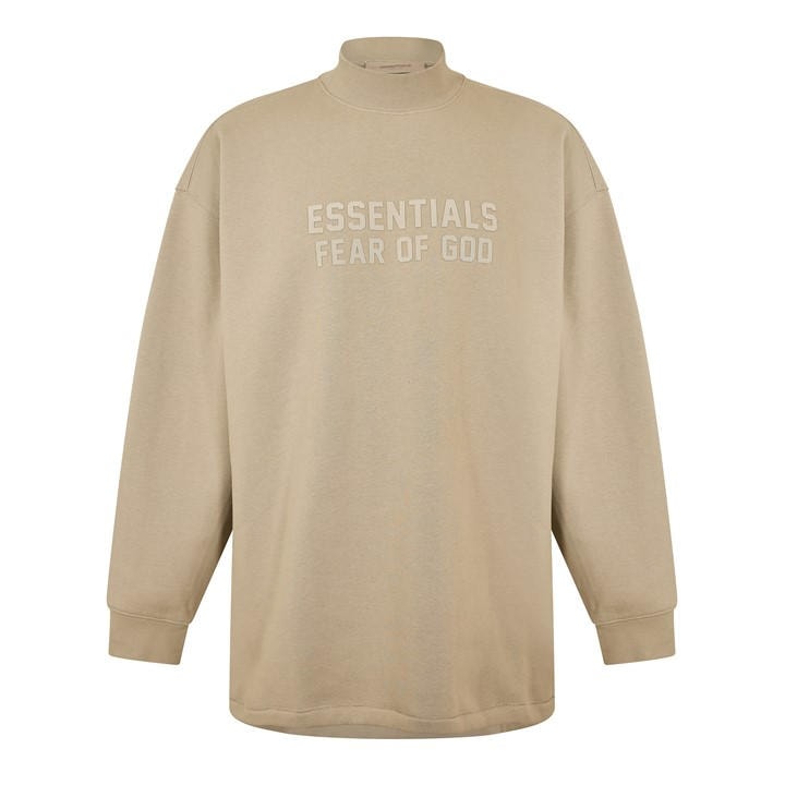 Fear Of God Essentials Men's Grey Crew Sweatshirt in Size 2XL, Sports Direct