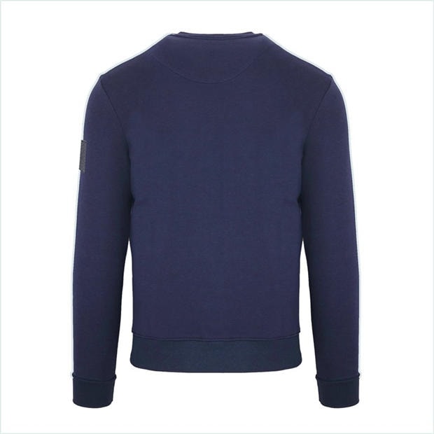  Navy - Aquascutum - Men's Round Neck Crew Sweatshirt