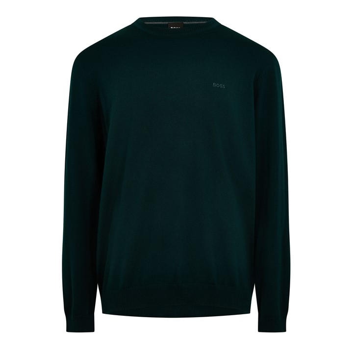 Boss Men's Green Bagritte-E Crew Sweatshirt in Size 3XL, Sports Direct