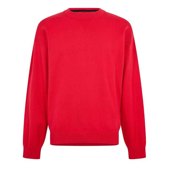 Hugo Men's Pink Swart Crew Sweatshirt in Size 2XL, Sports Direct
