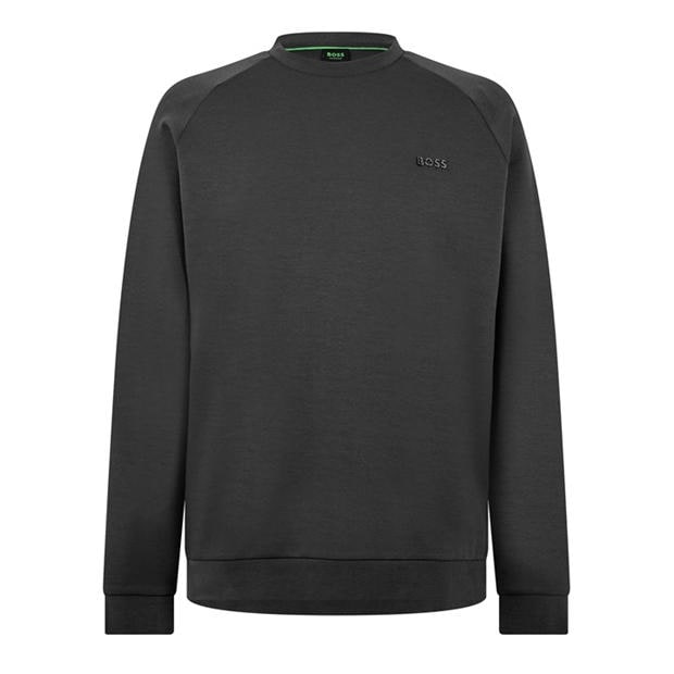 Boss Men's Sense Green Cotton Crew Sweater | SportsDirect.com USA