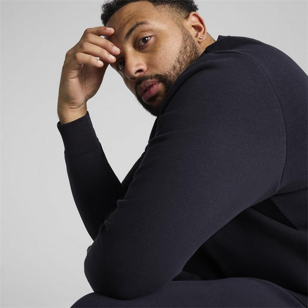 Puma Navy - Puma - Men's Small Number 1 Logo Crew Sweatshirt