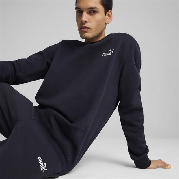 Puma Navy - Puma - Men's Small Number 1 Logo Crew Sweatshirt