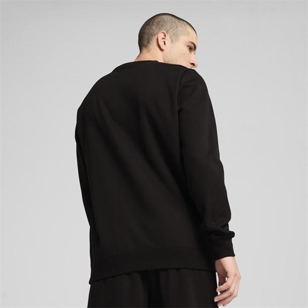 Puma Black - Puma - Men's Crew Fleece Sweatshirt