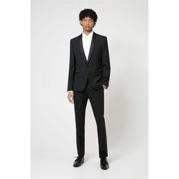 Black 001 - Hugo - Men's Alstons Suit Jacket