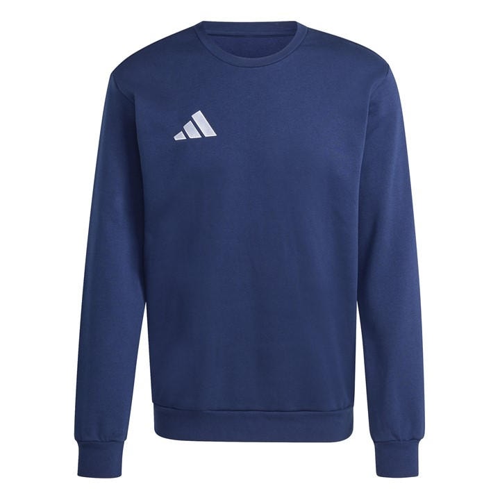 Adidas Men' Blue Ent22 Sweatshirt in Size S, Sports Direct