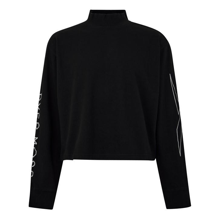 Reebok Men's Black Crew Sweatshirt in Size 2XS, Sports Direct