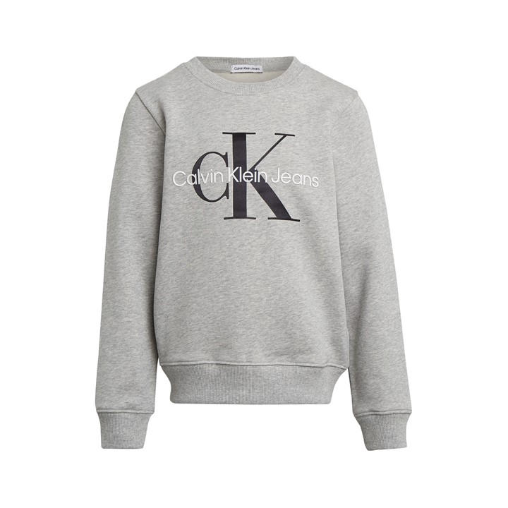 Calvin Klein Jeans  Kids Grey Sweatshirt Jumior in Size 3 - 4 Years, Sports Direct