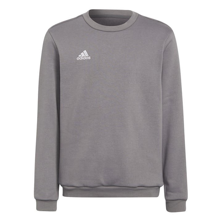 Adidas  Kids Grey ' Performance Crew Sweatshirt in Size 11 - 12 Years, Sports Direct