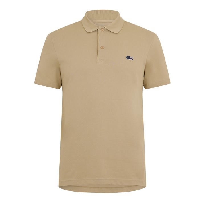 Lacoste Men's Brown Regular Fit Short Sleeve Polo Shirt in Size XL, Sports Direct
